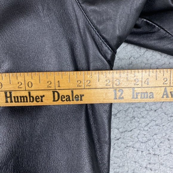 VTG Wilson’s Leather Pelle Studio Women’s Thinsulate Leather Jacket Medium Black - Picture 10 of 15